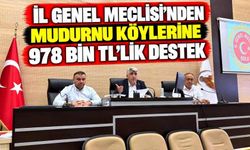 İl Genel Meclisi’nden Mudurnu Köylerine 978 Bin TL’lik Destek