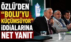 Özlü’den “Bolu’yu Küçümsüyor” İddialarına Net Yanıt
