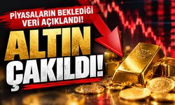 Piyasaların beklediği veri açıklandı! Altın fiyatları sert düştü