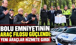 Bolu Emniyetinin Araç Filosu Güçlendi: Yeni Araçlar Hizmete Girdi