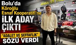 Bolu Köroğlu Esnaf Kooperatifi’nde ilk aday çıktı