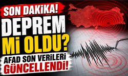 Son Dakika: Deprem mi oldu? AFAD son verileri güncellendi
