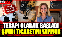 Terapi olarak başladı şimdi ticaretini yapıyor