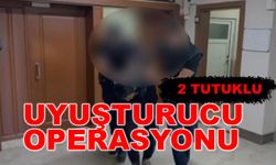 Narkotik ekiplerinden operasyon, 2 tutuklu
