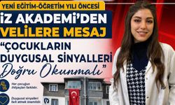 YENİ EĞİTİM-ÖĞRETİM YILI ÖNCESİ İZ AKADEMİ'DEN VELİLERE MESAJ