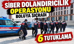 SİBER DOLANDIRICILIK OPERASYONU BOLUYA SIÇRADI