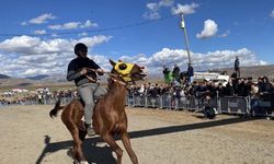 Bingöl'de geleneksel at yarışları renkli görüntülere sahne oldu