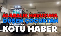 Alabalık havuzuna düşen 2 yaşındaki çocuk hayatını kaybetti