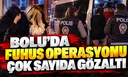 Bolu'da fuhuş operasyonu 45 gözaltı