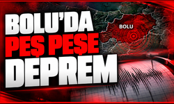 Bolu’da aynı gün iki deprem meydana geldi