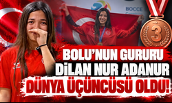 Bolu’nun Gururu Dilan Nur Adanur Dünya Üçüncüsü Oldu!