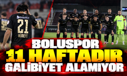 Boluspor 11 haftadır galibiyet alamıyor