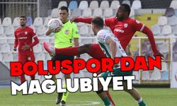 Boluspor yine mağlup