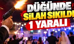 Düğünde silah sıkıldı 1 yaralı