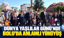 1 Ekim Dünya Yaşlılar Günü’nde Bolu’da anlamlı yürüyüş