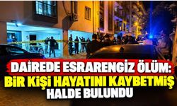 Dairede Esrarengiz Ölüm: Bir Kişi Hayatını Kaybetmiş Halde Bulundu