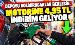 Depoyu Dolduracaklar Beklesin: Motorine 4,95 TL İndirim Geliyor