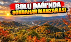Bolu Dağı'nda sonbahar manzarası