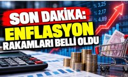 Son dakika: Enflasyon rakamları belli oldu