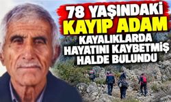78 Yaşındaki Kayıp Adam Kayalıklarda Hayatını Kaybetmiş Halde Bulundu