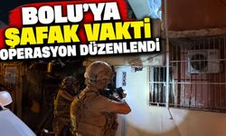 Bolu'ya şafak vakti operasyon düzenlendi