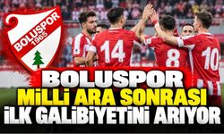 Boluspor Milli Ara Sonrası İlk Galibiyetini Arıyor