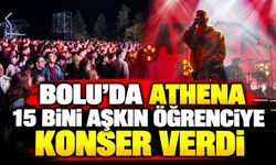 Bolu'da Athena 15 bini aşkın öğrenciye konser verdi