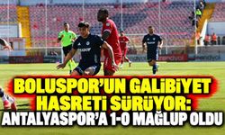 Boluspor’un Galibiyet Hasreti Sürüyor: Antalyaspor’a 1-0 Mağlup Oldu