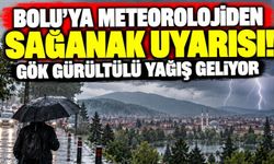 Bolu’ya meteorolojiden sağanak uyarısı! Gök gürültülü yağış geliyor