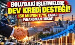 Bolu’daki işletmelere dev kredi desteği! 150 milyon TL’ye kadar finansman fırsatı