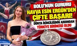Bolu’nun gururu Havva Esin Ergün’den çifte başarı! Dünya ikinciliğinin ardından Türkiye birincisi oldu