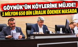 Göynük’ün köylerine müjde! 1 milyon 650 bin liralık ödenek masada