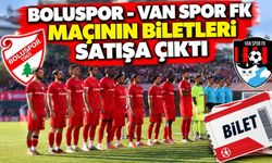 Boluspor - Van Spor FK maçının biletleri satışa çıktı
