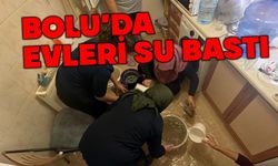 Bolu’da sağanak etkili oldu: 6 daireyi su bastı