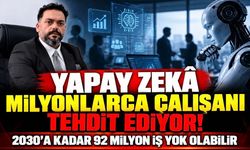 Yapay Zekâ Milyonlarca Çalışanı Tehdit Ediyor! 2030’a Kadar 92 Milyon İş Yok Olabilir