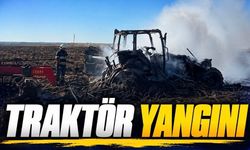 Traktör yangını