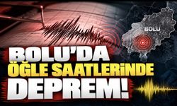 Bolu’da Öğle Saatlerinde Deprem