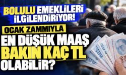 Bolulu Emeklileri İlgilendiriyor! Ocak Zammıyla En Düşük Maaş Bakın Kaç TL Olabilir?