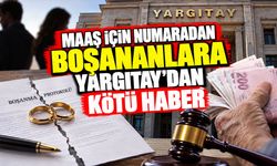 Maaş için numaradan boşananlara Yargıtay'dan kötü haber