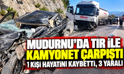 Mudurnu’da Tır ile Kamyonet Çarpıştı: 1 Kişi Hayatını Kaybetti, 3 Yaralı