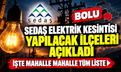 SEDAŞ ELEKTRİK KESİNTİSİ YAPILACAK İLÇELERİ AÇIKLADI