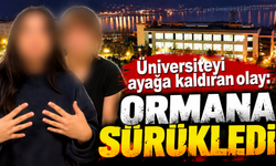 Üniversiteyi ayağa kaldıran olay: Genç kızı yere yatırıp ormanlık alana sürükledi
