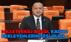 Bolu milletvekili Akgül kadrosuz işçiler için konuştu
