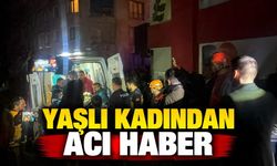 Yaşlı kadından acı haber