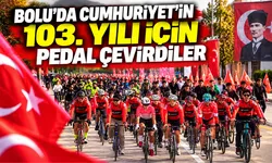 Bolu’da 29 Ekim coşkusu bisiklet turuyla yaşandı