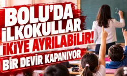 Bolu'da İlkokullar İkiye Ayrılabilir! Bir Devir Kapanıyor