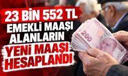 Bolu'da 23 Bin 552 TL Emekli Maaşı Alanların Yeni Maaşı Hesaplandı