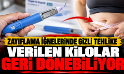 Zayıflama iğnelerinde gizli tehlike; Verilen kilolar geri dönebiliyor