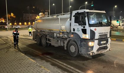Su tankerinin çarptığı yaya ağır yaralandı