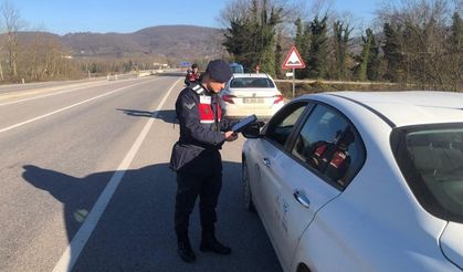 Zonguldak'ta jandarma ve polisin denetimleri sürüyor